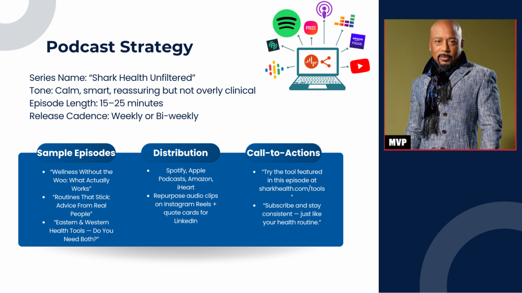 Shark Health Marketing Strategy - slide 13