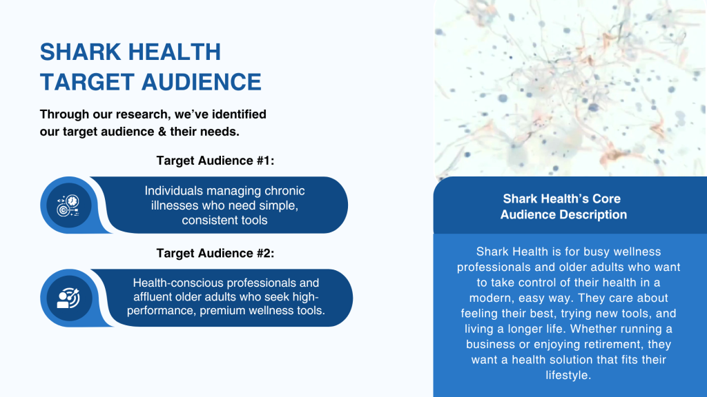Shark Health Marketing Strategy - slide 3