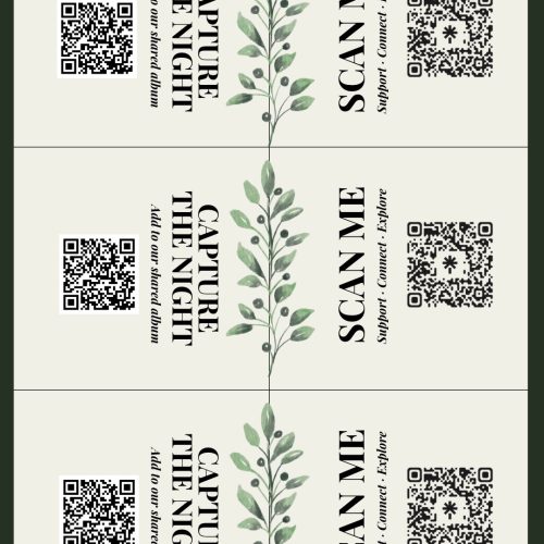 Capture the Night QR cards