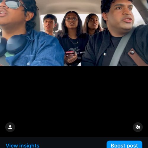 HUM car singing reel on Instagram