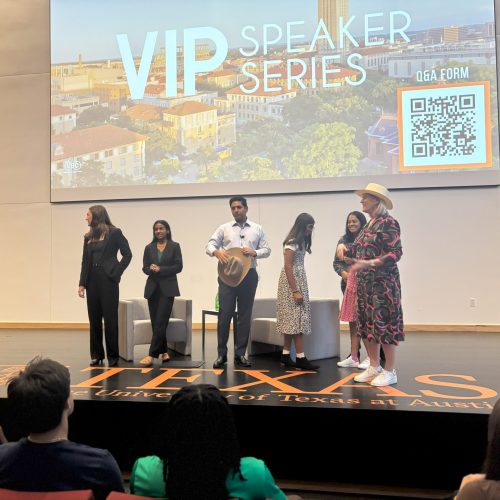 McCombs VIP Speaker Series