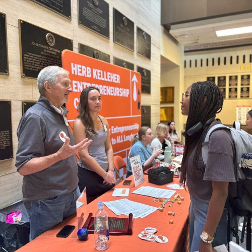 Herb Kelleher Entrepreneurship booth
